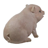 Northlight 12in Realistic Pink Piglet Not Applicable Yard Art