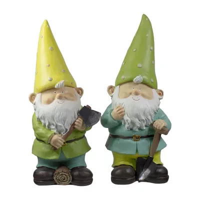 Northlight Green And Yellow Gnome Not Applicable Yard Art