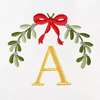Linum Home Textiles Mistletoe Monogram 2-pc. Hand Towels