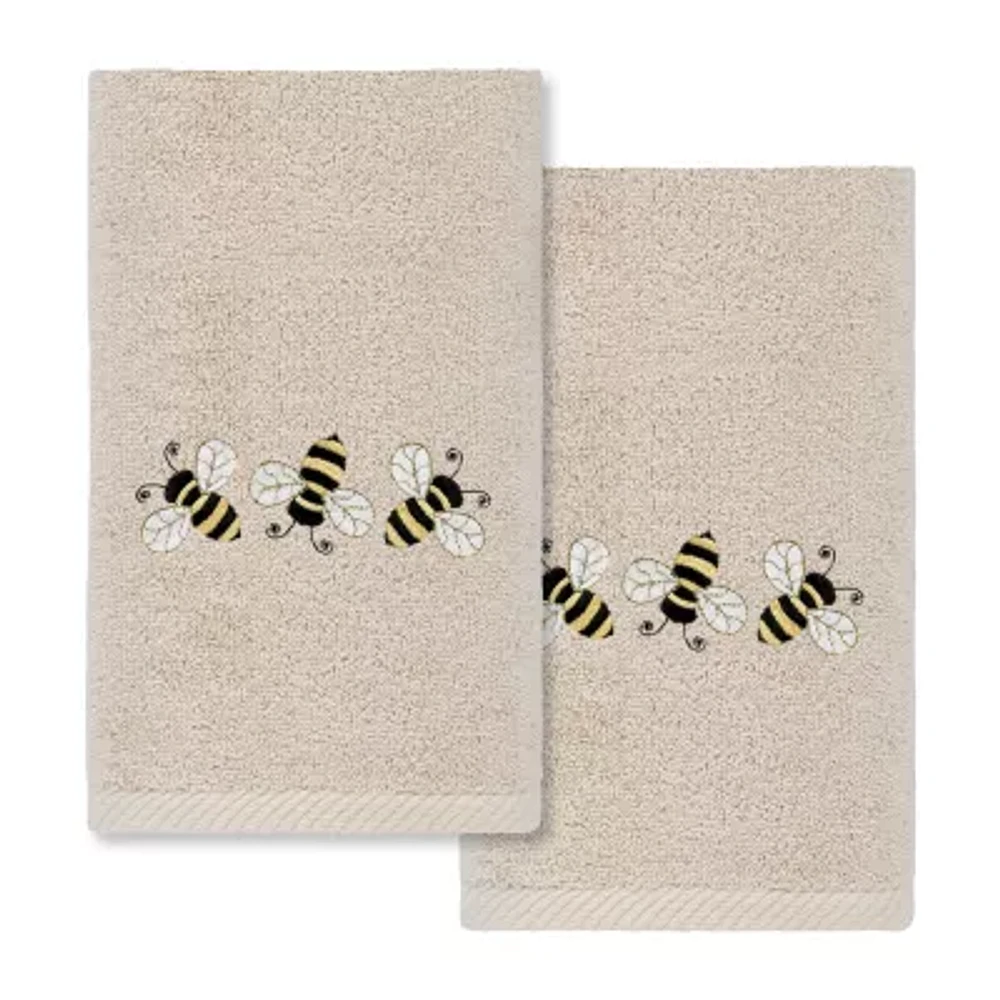 Linum Home Textiles Primavera Embroidered 2-pc. Hand Towels