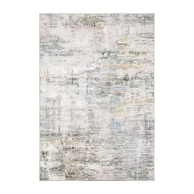 Covington Home Marcel Distressed Marble Indoor Rectangular Area Rug