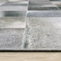 Covington Home Marcel Faux Hide Blocks Indoor Rectangular Area Rug