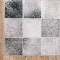 Covington Home Marcel Faux Hide Blocks Indoor Rectangular Area Rug