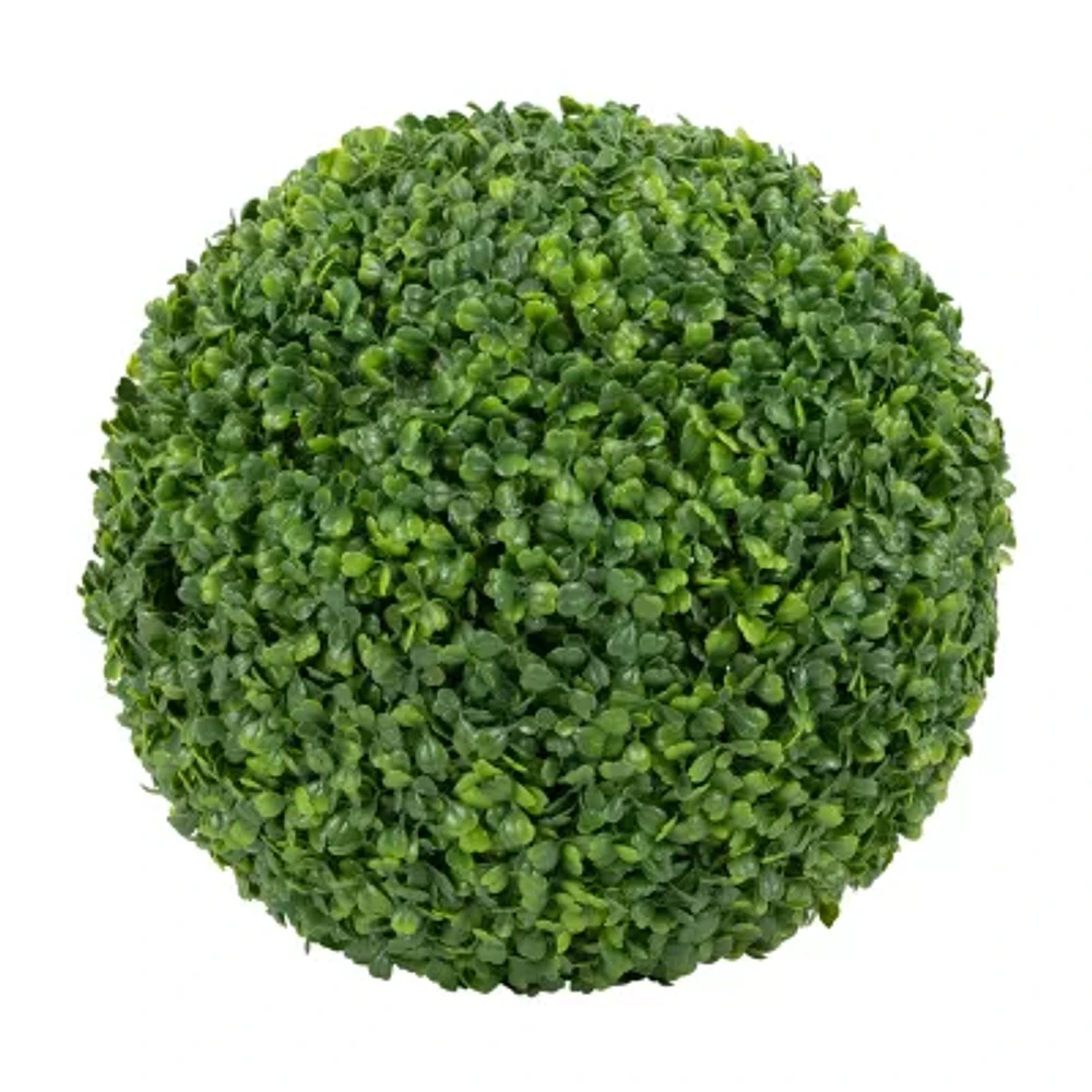 Northlight 16in Two Tone Green Boxwood Artificial Plant