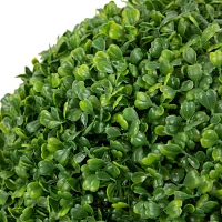 Northlight 16in Two Tone Green Boxwood Artificial Plant