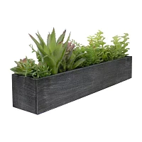 Northlight 23in Mixed Succulent Artificial Plant