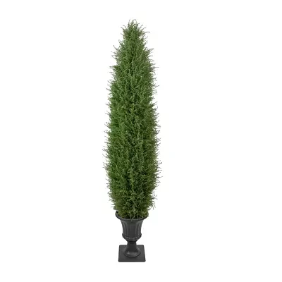 Northlight 5ft Real Touch™ Cedar Pine Arborvitae In Urn Style Pot Artificial Tree