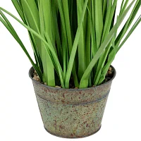 Northlight 36in Potted Green Onion Artificial Plant