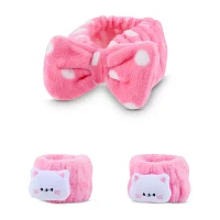 Mimicoco Luna Cat 3pc. Spa Head & Wristband Set