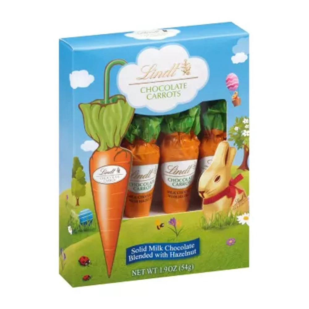 Lindt Milk Chocolate Carrots