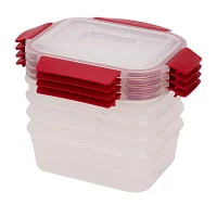 Joseph Joseph Nest Lock 8-pc. Rectangular Food Storage Set