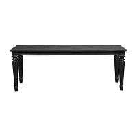 Melodi Parc Rectangular Wood-Top Dining Table