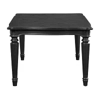 Melodi Parc Rectangular Wood-Top Dining Table