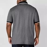 Shaquille O'Neal XLG Big and Tall Mens Regular Fit Short Sleeve Polo Shirt