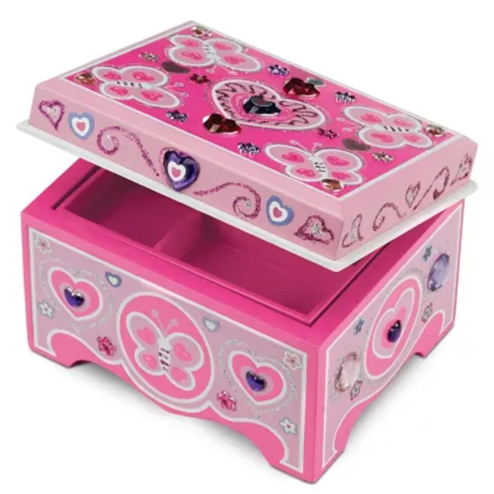 Melissa & Doug Decorate Your Own Jewelry Box