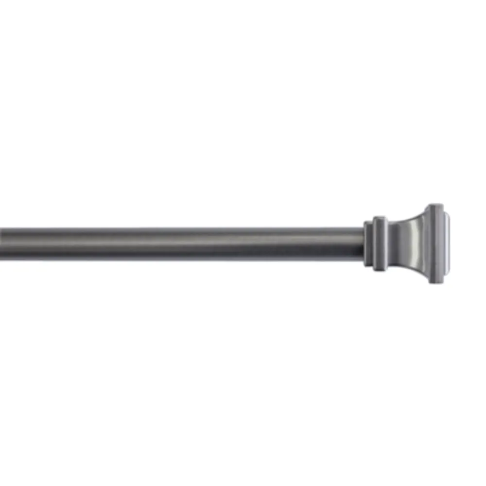 Bali Petite Square 7/16 IN Adjustable Curtain Rod