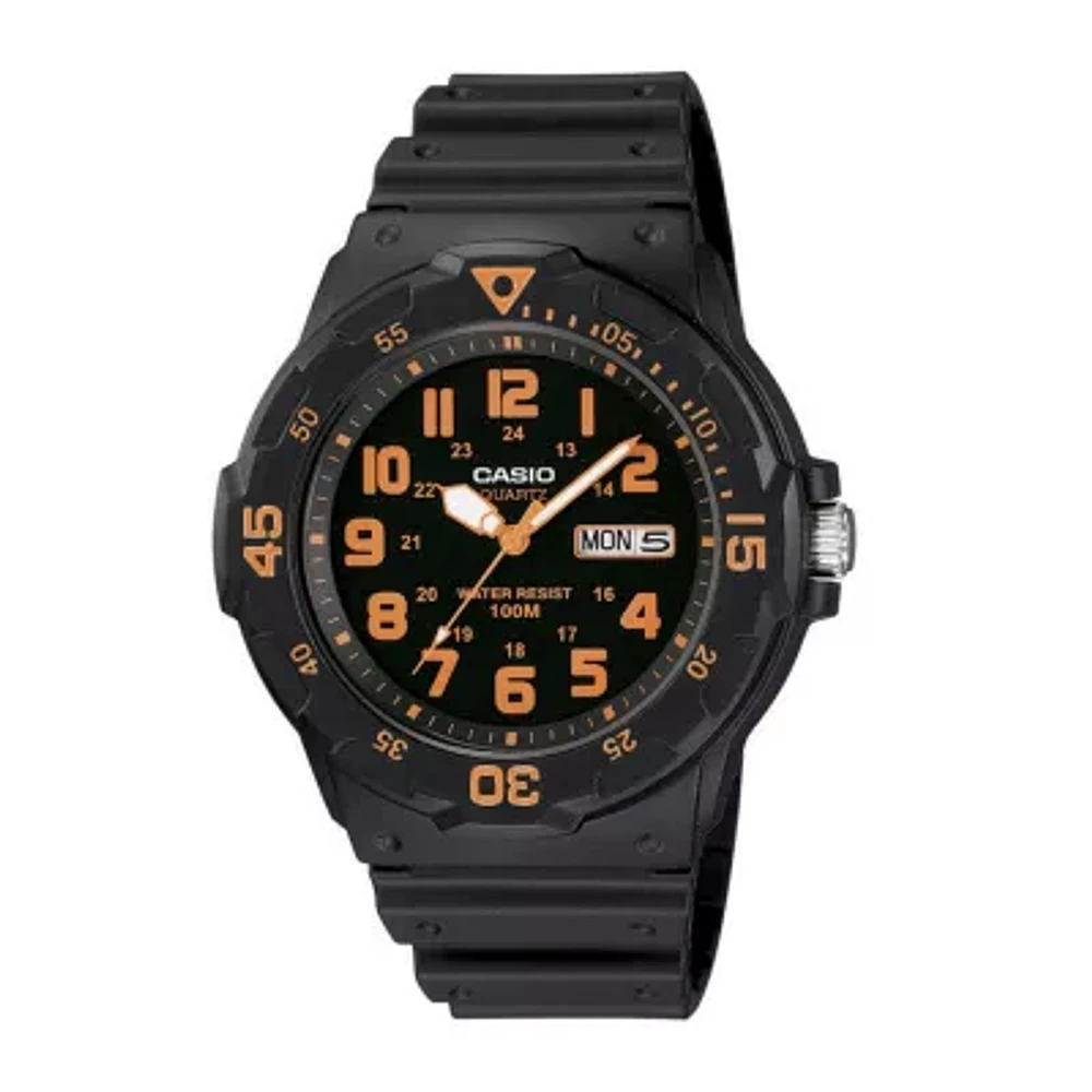 Casio Mens Black Strap Watch Mrw200h-4bos