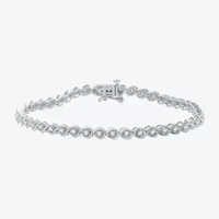 1 CT. T.W. Diamond Tennis Bracelet 10K Gold