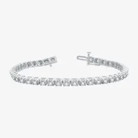 2 CT. T.W. Mined White Diamond 10K Gold 7.5 Inch Tennis Bracelet