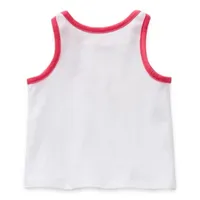 Okie Dokie Baby Girls Round Neck Tank Top