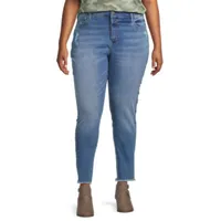 a.n.a - Plus Womens High Rise Skinny Fit Jegging Jean