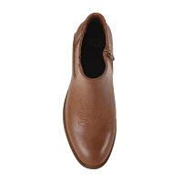 Frye and Co. Womens Jude Stacked Heel Booties