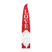 Glitzhome 42"H Valentine's Gnome Porch Decor Holiday Yard Art