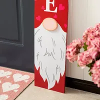 Glitzhome 42"H Valentine's Gnome Porch Decor Holiday Yard Art