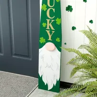 Glitzhome 42"H St.Patrick's Gonme Porch Decor Holiday Yard Art