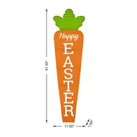 Glitzhome "41.5""H Carrot Porch Decor" Easter Yard Art