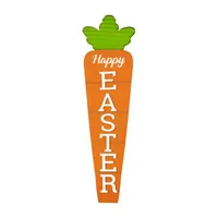 Glitzhome "41.5""H Carrot Porch Decor" Easter Yard Art