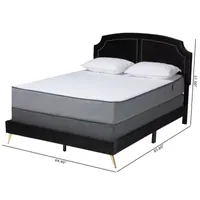 Oxley Rectangular Bed