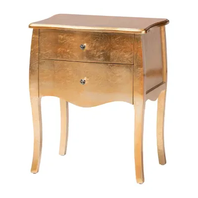 Patrice 2-Drawer Nightstand