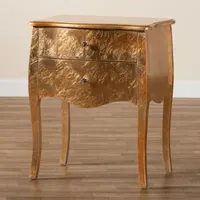 Patrice 2-Drawer Nightstand