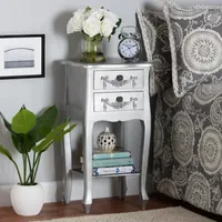 Eliya 2-Drawer Nightstand