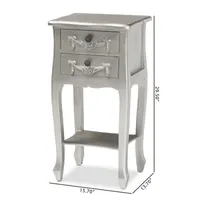 Eliya 2-Drawer Nightstand