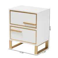 Giolla 2-Drawer Nightstand