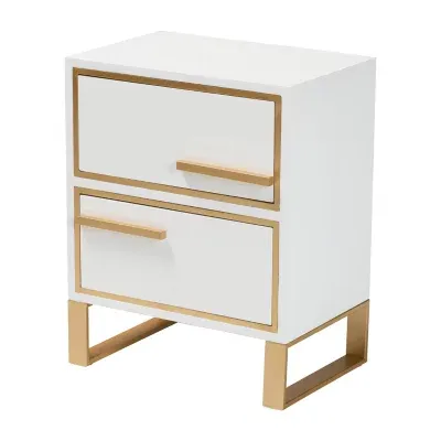 Giolla 2-Drawer Nightstand
