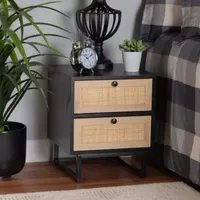 Declan 2-Drawer Nightstand