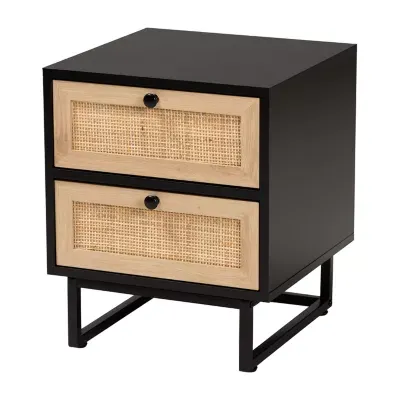 Declan 2-Drawer Nightstand