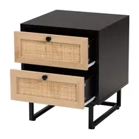 Declan 2-Drawer Nightstand