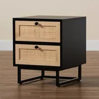 Declan 2-Drawer Nightstand