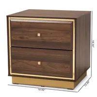 Cormac 2-Drawer Nightstand