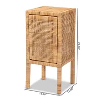 Vivan 2 Shelf Nightstand