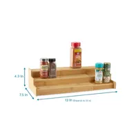 Home Expressions Bamboo 3-Shelf Riser