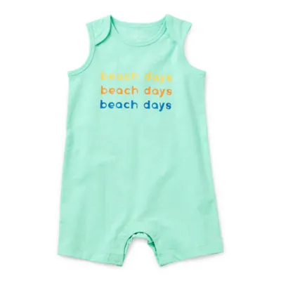 Okie Dokie Baby Boys Sleeveless Romper