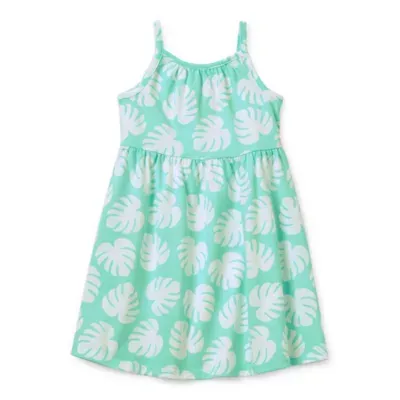 Okie Dokie Toddler & Little Girls Sleeveless A-Line Dress