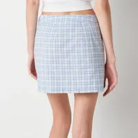 Arizona Womens Mid Rise Scooter Skirt