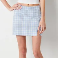 Arizona Womens Mid Rise Scooter Skirt