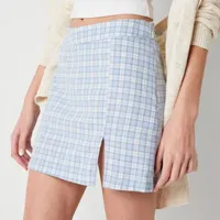 Arizona Womens Mid Rise Scooter Skirt